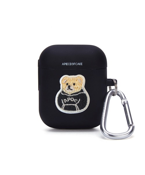 Patch Bear AIRPODS Case_Black