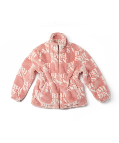 BHSN Fur Jacket_Pink